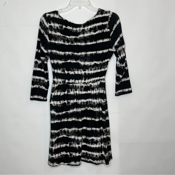 Planet Gold Junior's Dress Twisted Knot Tie Dye Long Sleeves Size L - Picture 5 of 7